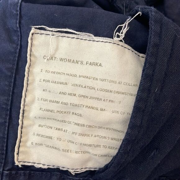 J Crew Navy Broken In Chino Utility Jacket XS - Picture 6 of 6